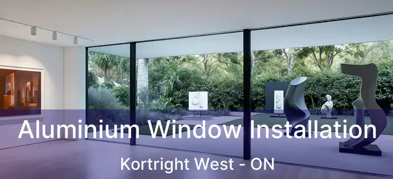 Aluminium Window Installation Kortright West - ON