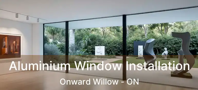 Aluminium Window Installation Onward Willow - ON