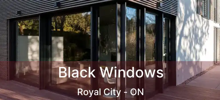 Black Windows Royal City - ON