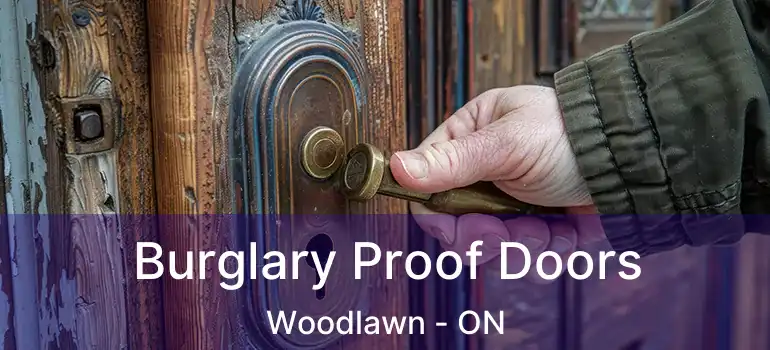 Burglary Proof Doors Woodlawn - ON
