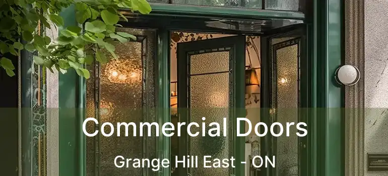 Commercial Doors Grange Hill East - ON