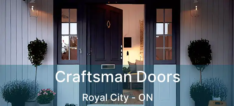  Craftsman Doors Royal City - ON