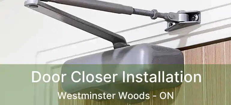 Door Closer Installation Westminster Woods - ON