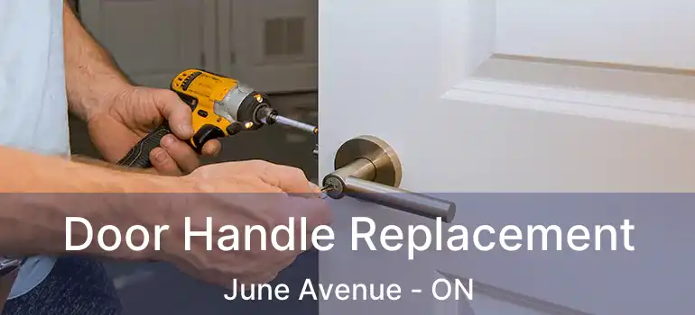 Door Handle Replacement June Avenue - ON