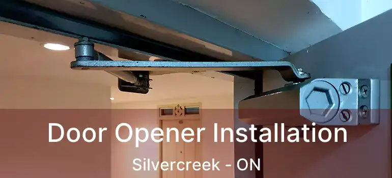 Door Opener Installation Silvercreek - ON