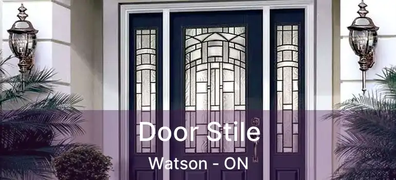Door Stile Watson - ON