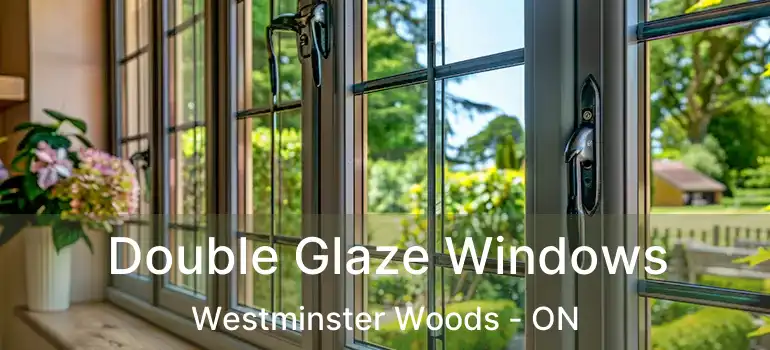Double Glaze Windows Westminster Woods - ON