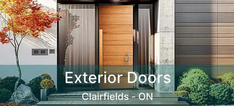 Exterior Doors Clairfields - ON