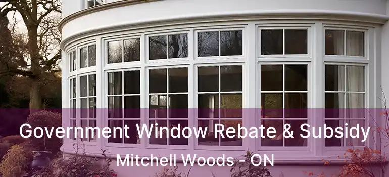 Government Window Rebate & Subsidy Mitchell Woods - ON