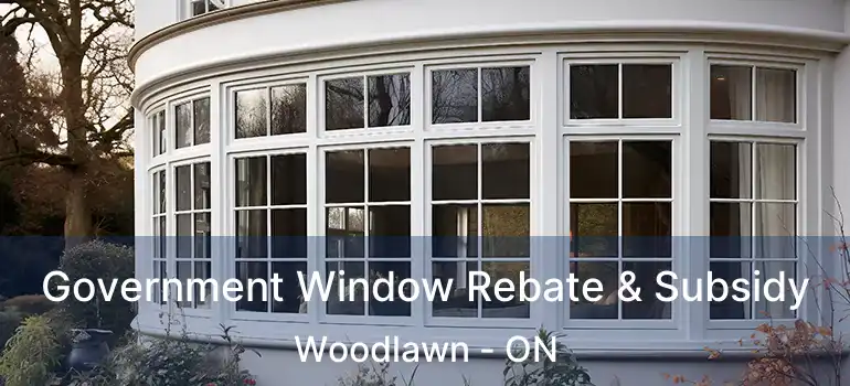 Government Window Rebate & Subsidy Woodlawn - ON