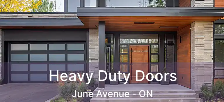 Heavy Duty Doors June Avenue - ON