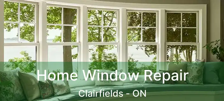 Home Window Repair Clairfields - ON