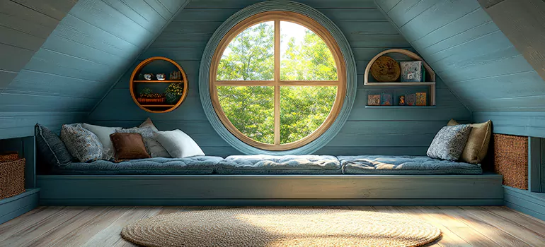 Custom Round Windows in Guelph, Ontario