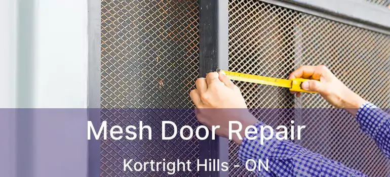 Mesh Door Repair Kortright Hills - ON