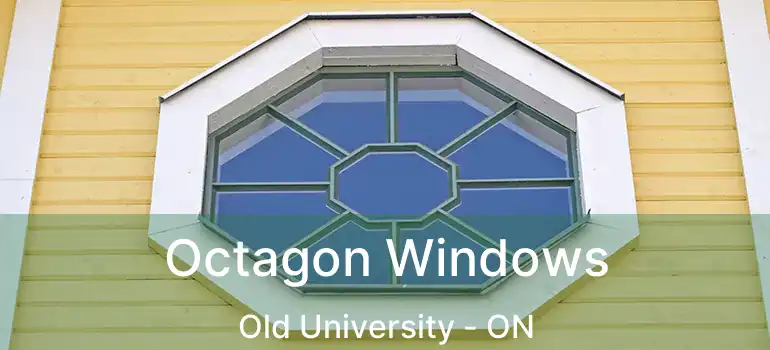 Octagon Windows Old University - ON