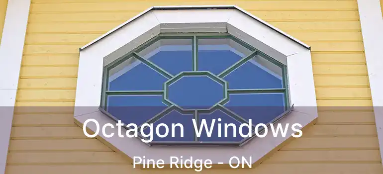 Octagon Windows Pine Ridge - ON