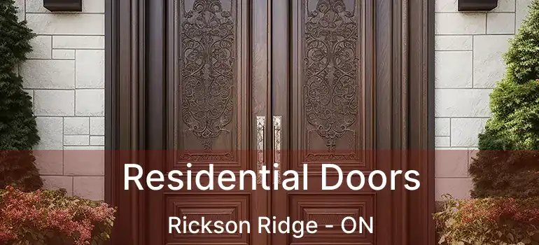 Residential Doors Rickson Ridge - ON