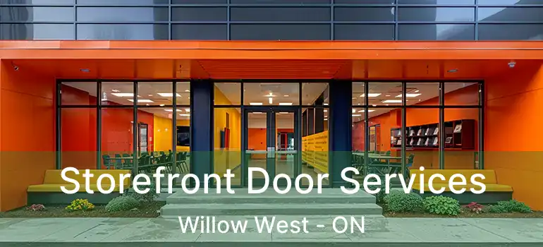 Storefront Door Services Willow West - ON