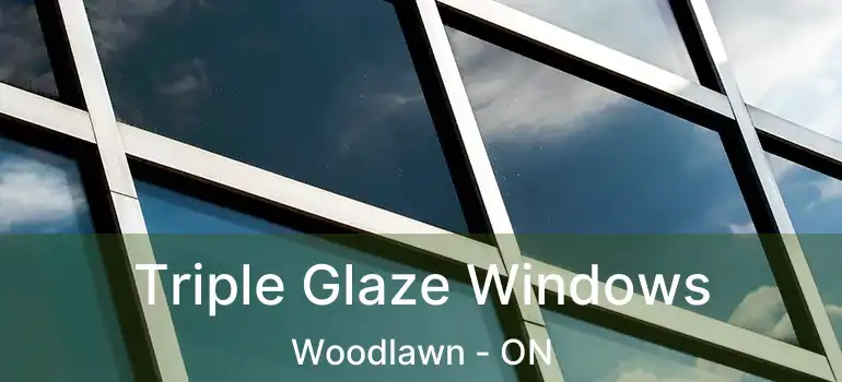 Triple Glaze Windows Woodlawn - ON
