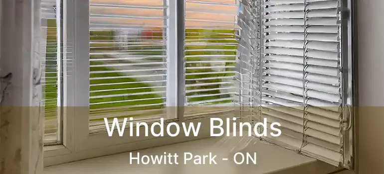 Window Blinds Howitt Park - ON