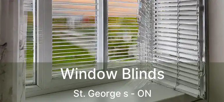 Window Blinds St. George s - ON