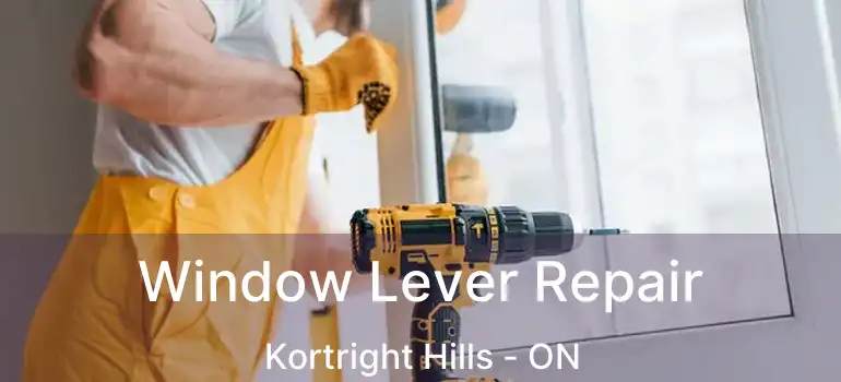 Window Lever Repair Kortright Hills - ON