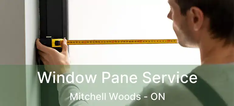 Window Pane Service Mitchell Woods - ON