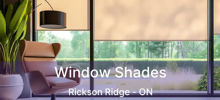 Window Shades Rickson Ridge - ON
