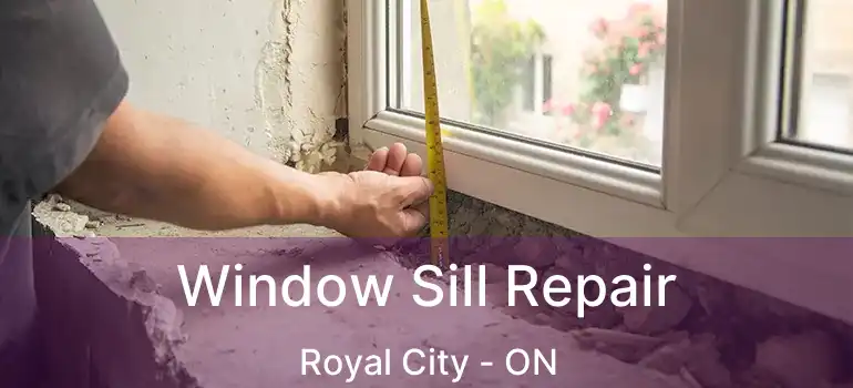  Window Sill Repair Royal City - ON
