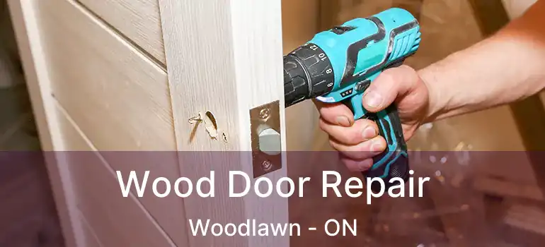 Wood Door Repair Woodlawn - ON